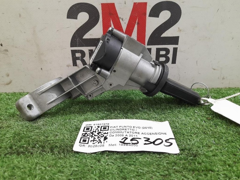 Cilindretto Commutatore Accensione 505152810 Fiat Punto EVO 2010