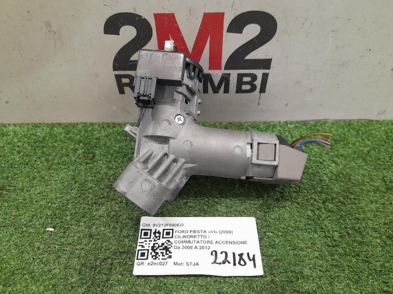 Cilindretto Commutatore Accensione 9V213F880ED Ford Fiesta VI 2008