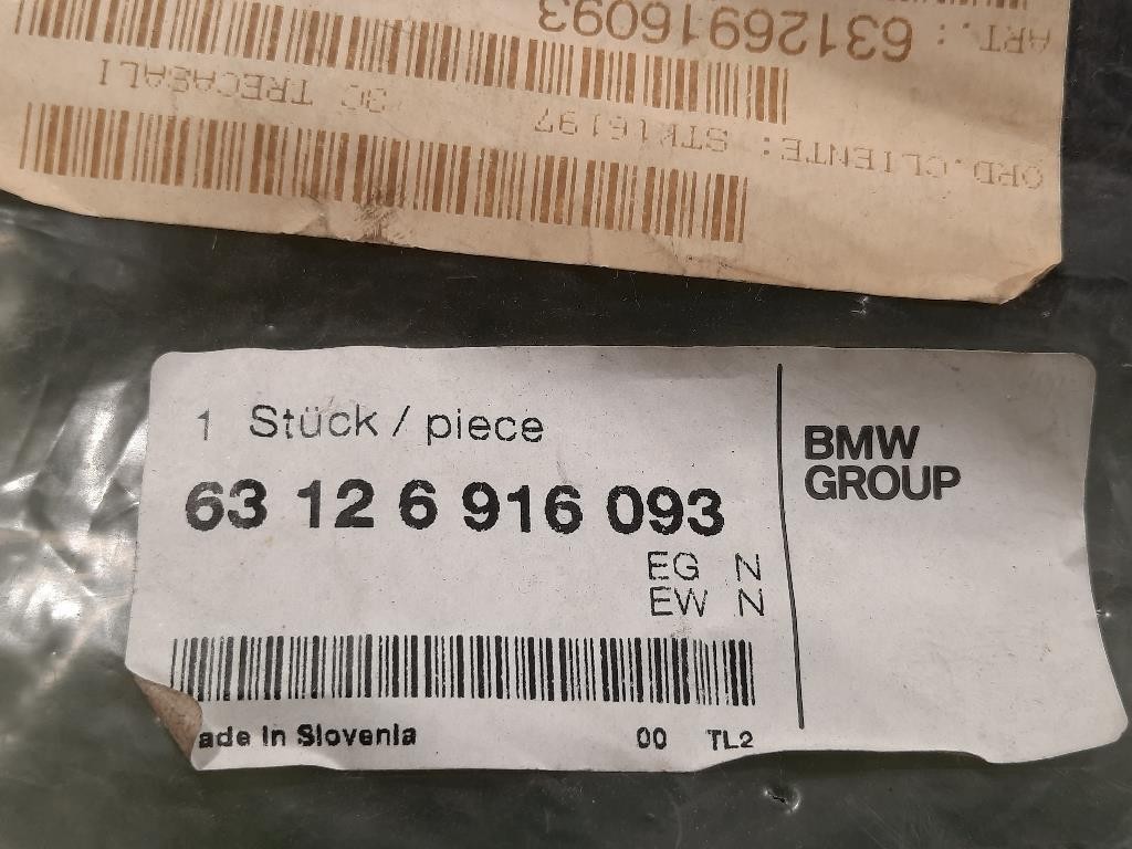Guarnizione Proiettore SX GUARNIZIONE FARO 63 12 6 916 0943 Bmw Serie 7 E65 2002