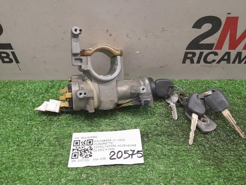 Cilindretto Commutatore Accensione 0K2JA76990 Kia Carens II 2002