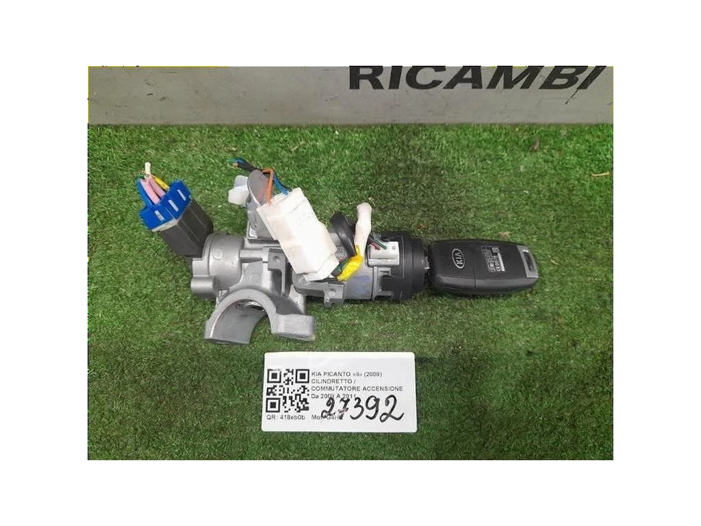 Cilindretto Commutatore Accensione 8190007BB0 Kia Picanto II 2008