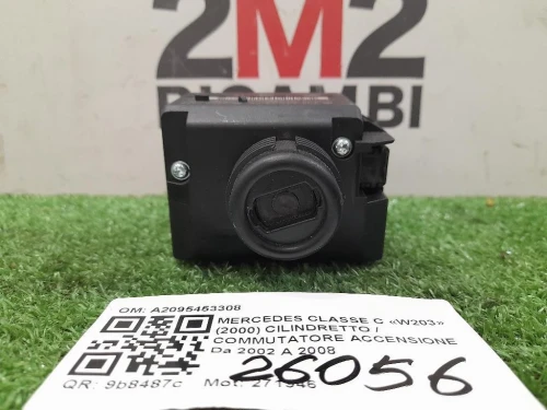 Cilindretto Commutatore Accensione A2095453308 Mercedes Classe C W203 2000