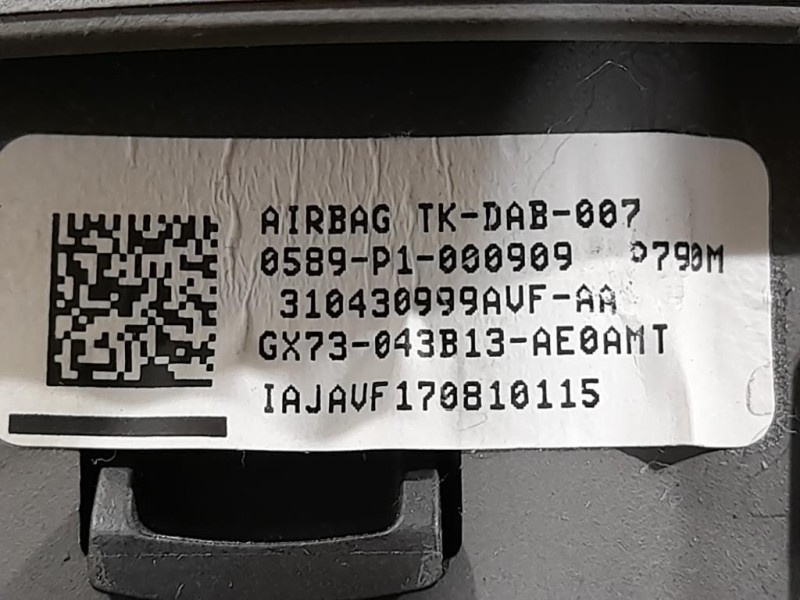 Air-bag Guidatore GX73-043B13-AE Jaguar XE 2015