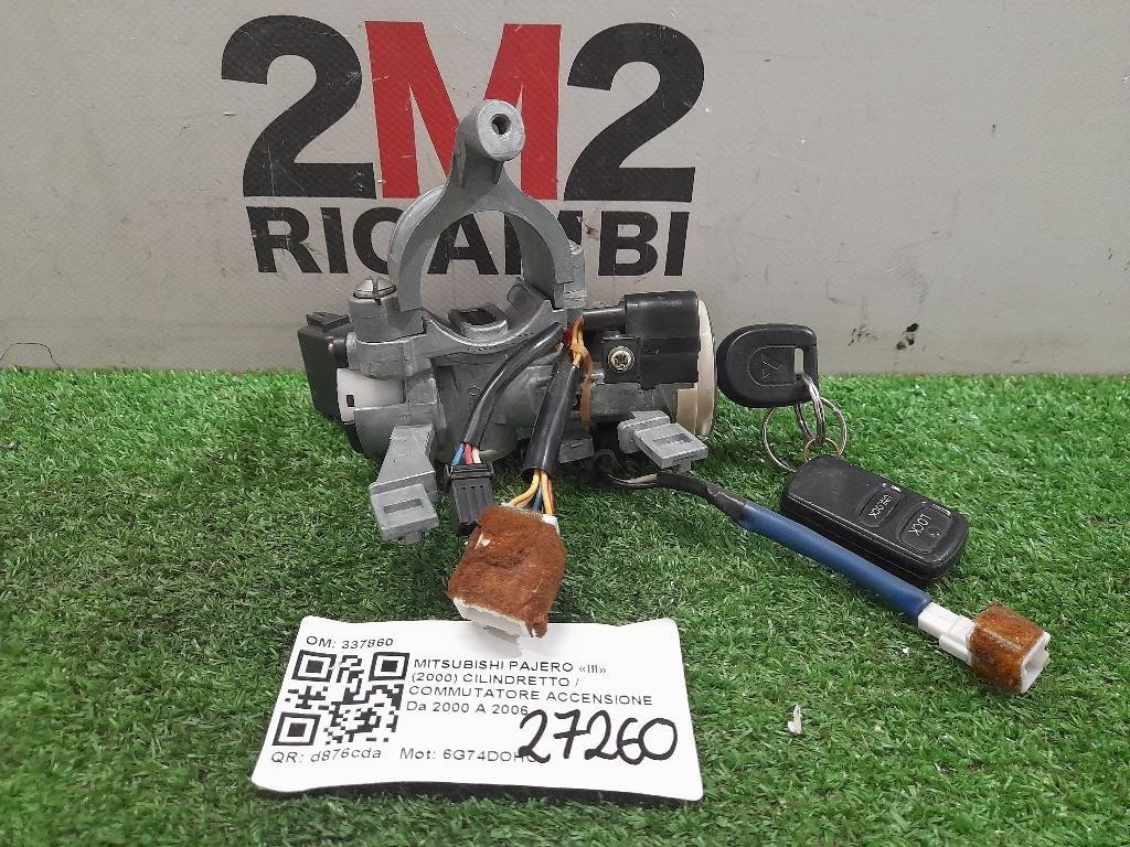 Cilindretto Commutatore Accensione 337860 Mitsubishi Pajero III 2000