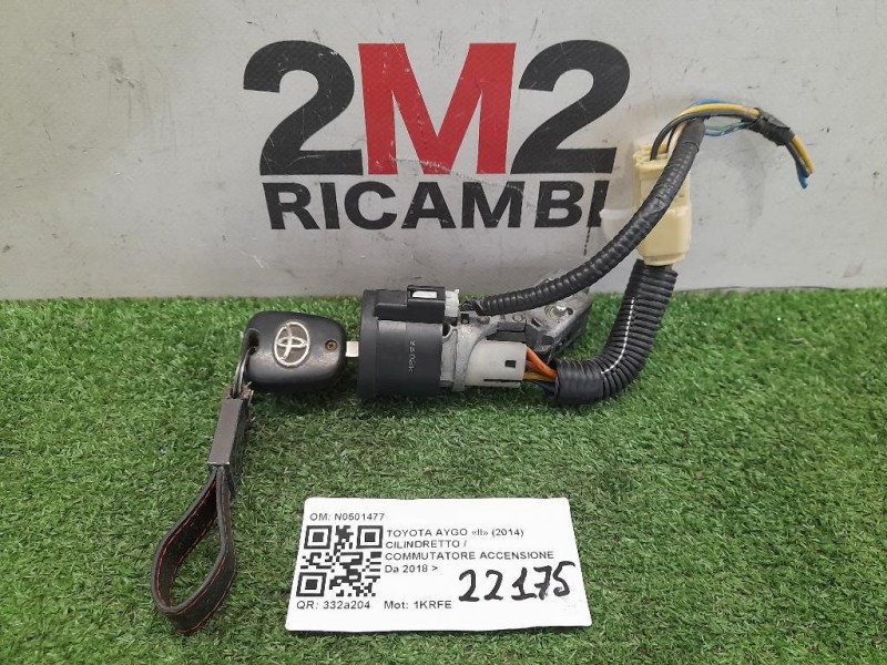 Cilindretto Commutatore Accensione N0501477 Toyota AYGO I 2005