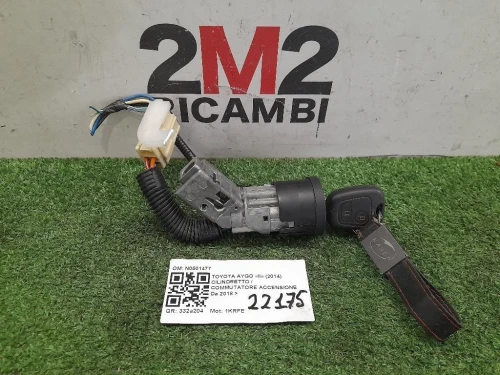 Cilindretto Commutatore Accensione N0501477 Toyota AYGO I 2005