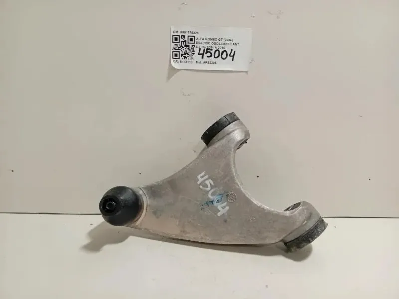 Braccio Oscillante ANT DX 0051776326 Alfa Romeo GT 2004
