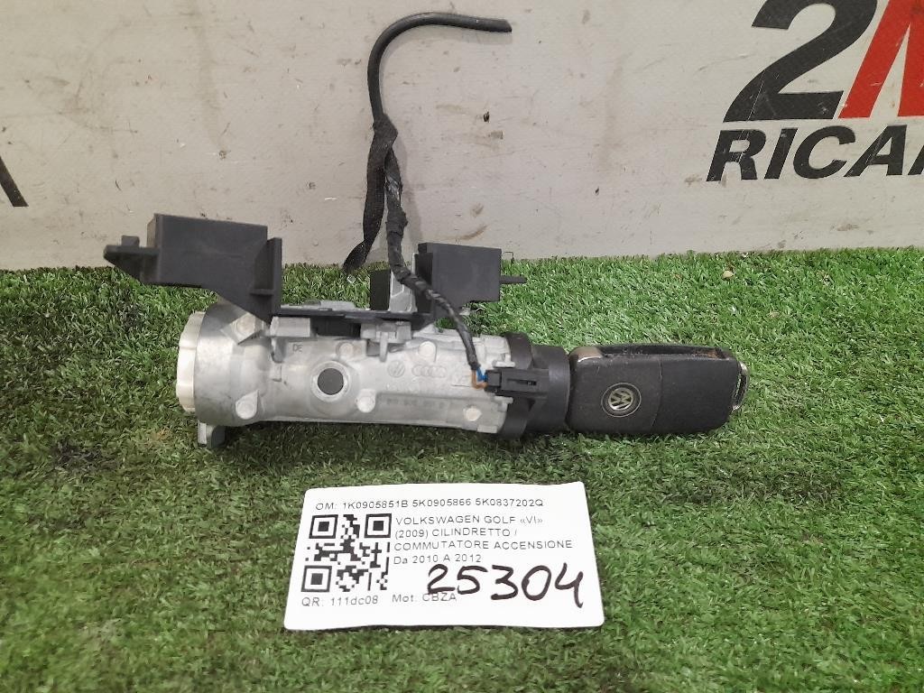 Cilindretto Commutatore Accensione 1K0905851B 5K0905866 5K0837202Q Volkswagen GOLF VI 2009