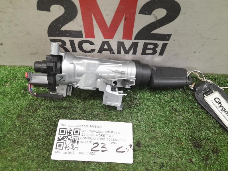Cilindretto Commutatore Accensione 1K0905851 5Q1905865A Volkswagen GOLF VII 2017