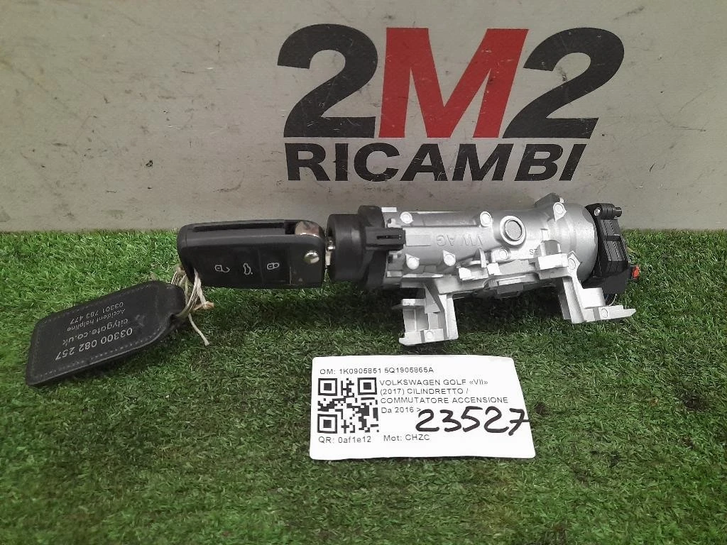 Cilindretto Commutatore Accensione 1K0905851 5Q1905865A Volkswagen GOLF VII 2017