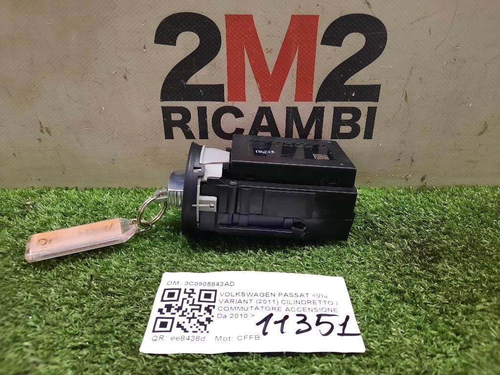 Cilindretto Commutatore Accensione 3C0905843AD Volkswagen Passat VI Variant 2011