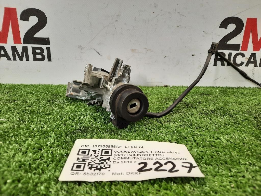 Cilindretto Commutatore Accensione 107905855AF Volkswagen T-roc 2017