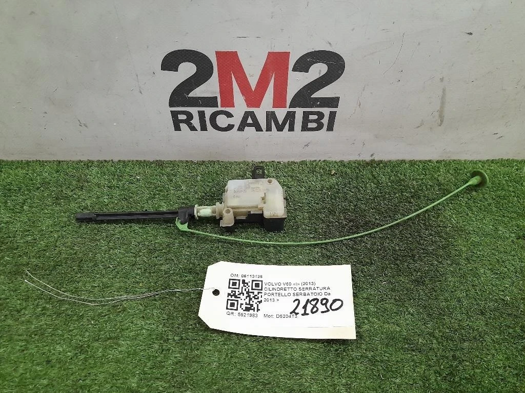 Cilindretto Serratura Portello Serbatoio 86113136 Volvo V60 I 2013