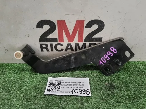 Guida Cuscinetto Porta Scorrevole SUP POST SX 7N0843435B Volkswagen Sharan IV 2010
