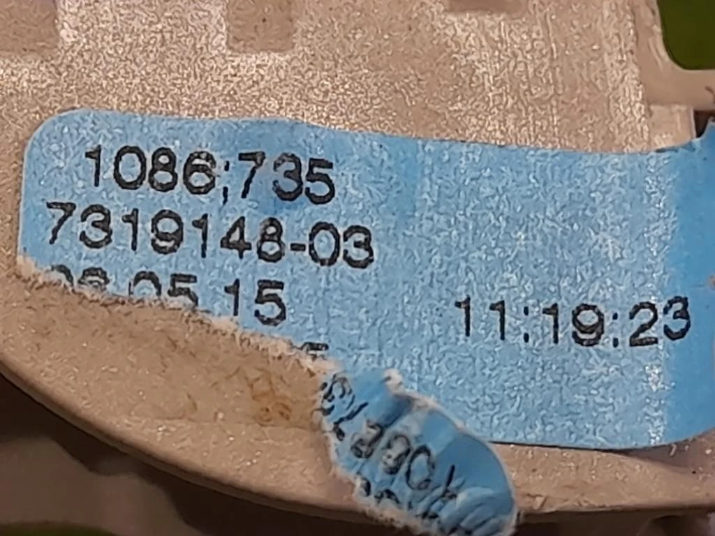 Guida Pannello Parasole Tetto ANT DX 7319148-03 Bmw Serie 1 F20 Berlina 2012