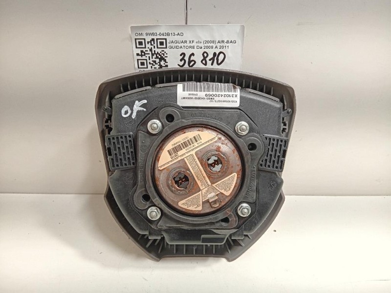 Air-bag Guidatore 9W83-043B13-AD Jaguar XF I 2008