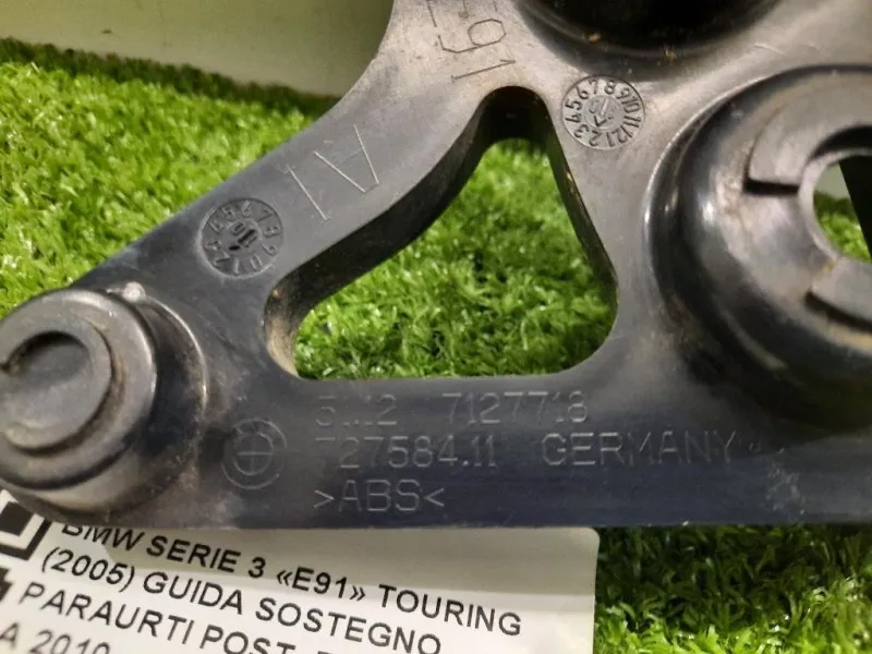 Guida Sostegno Paraurti POST DX 51127127718 Bmw Serie 3 E91 Touring 2005