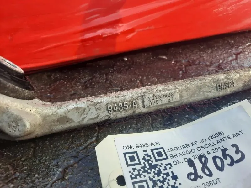 Braccio Oscillante ANT DX 9435-A R Jaguar XF I 2008