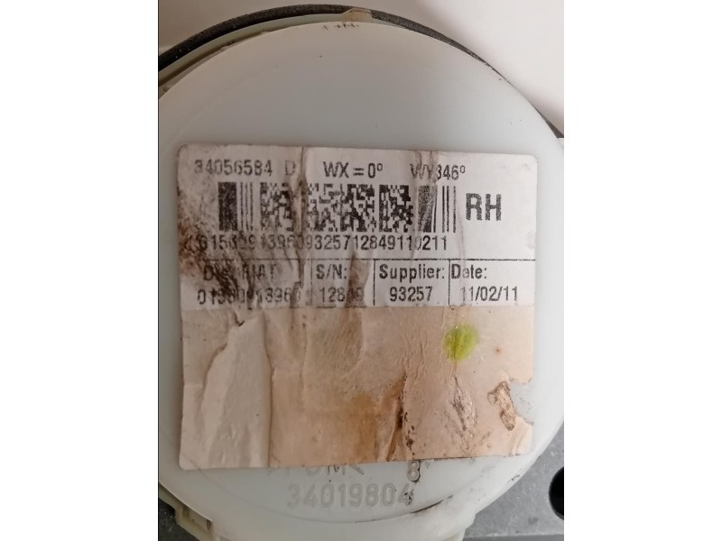 Cintura DI Sicurezza Sedile ANT DX 34054704 Alfa Romeo Giulietta 2010