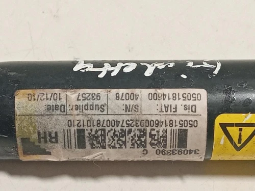 Cintura DI Sicurezza Sedile ANT DX 3405658434093390 Alfa Romeo Giulietta 2010