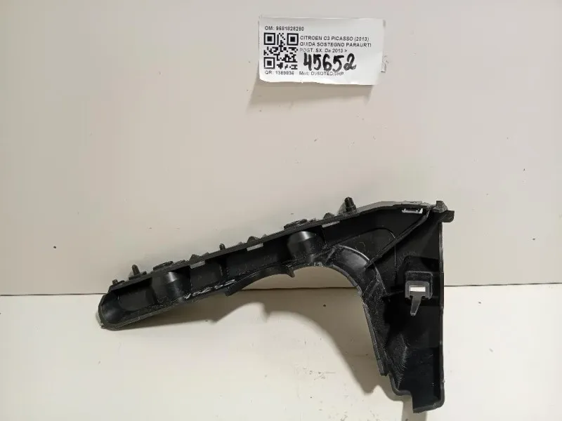 Guida Sostegno Paraurti POST SX 9681828280 Citroen C3 Picasso 2013