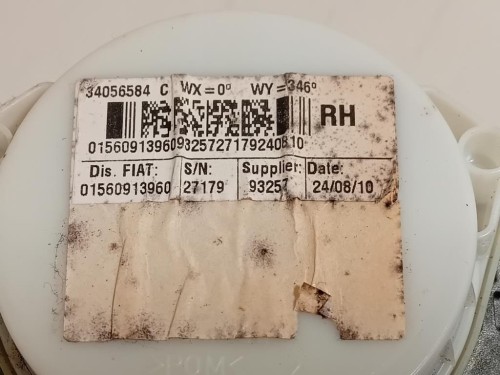 Guida Sostegno Paraurti POST SX 9814616280 Peugeot 5008 II 2017
