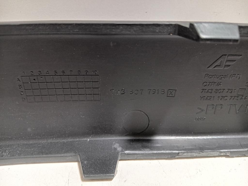 Guida Sostegno Paraurti POST SX 7M3 807 791 Volkswagen Sharan IV 2010