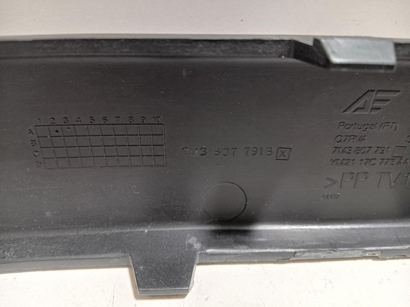 Guida Sostegno Paraurti POST SX 7M3 807 791 Volkswagen Sharan IV 2010