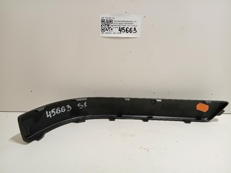 Guida Sostegno Paraurti POST SX 7M3 807 791 Volkswagen Sharan IV 2010