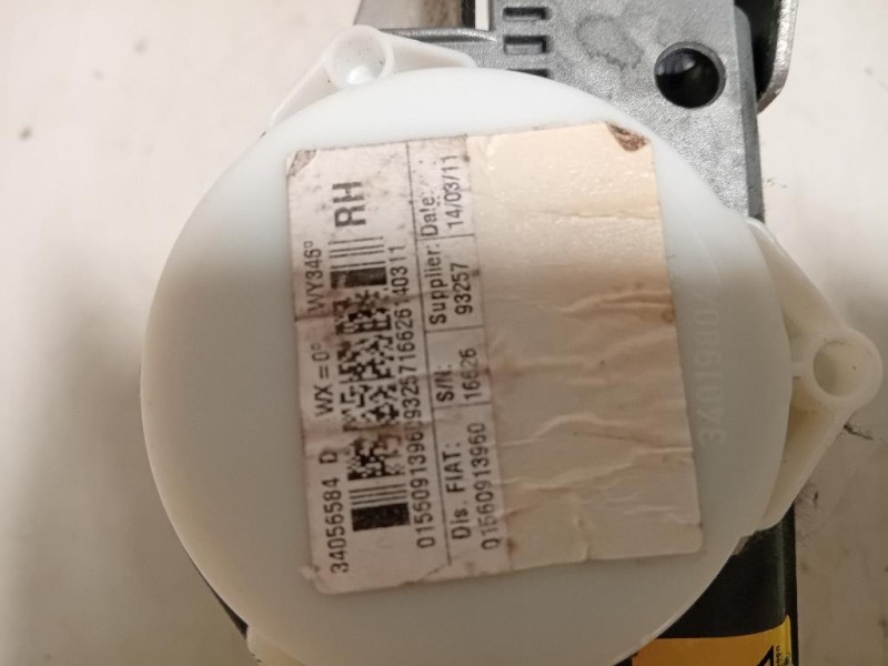 Cintura DI Sicurezza Sedile ANT DX 34056584 D Alfa Romeo Giulietta 2010