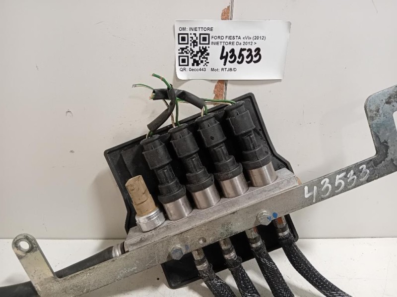 Iniettore INIETTORE Ford Fiesta VI 2012