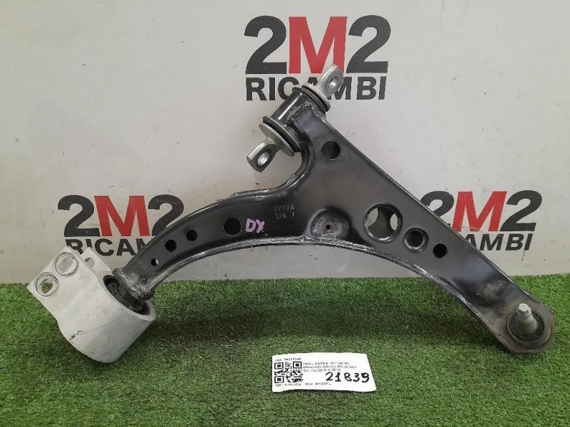 Braccio Oscillante ANT DX 39089345 Opel Astra K 2016