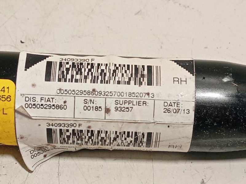 Cintura DI Sicurezza Sedile ANT DX 34056586H34093390 Alfa Romeo Giulietta 2013