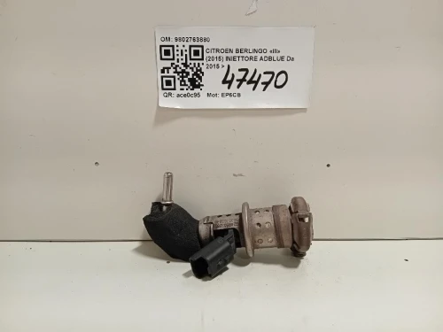 Iniettore Adblue 9802763880 Citroen Berlingo III 2015