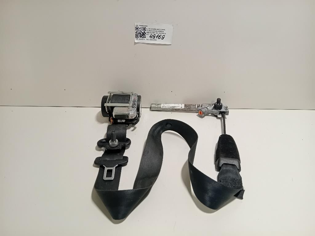 Cintura DI Sicurezza Sedile ANT DX 1560920930 Alfa Romeo MITO 2008