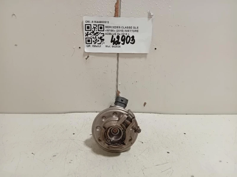 Iniettore Adblue A1644900513 Mercedes Classe GLE W166 2015