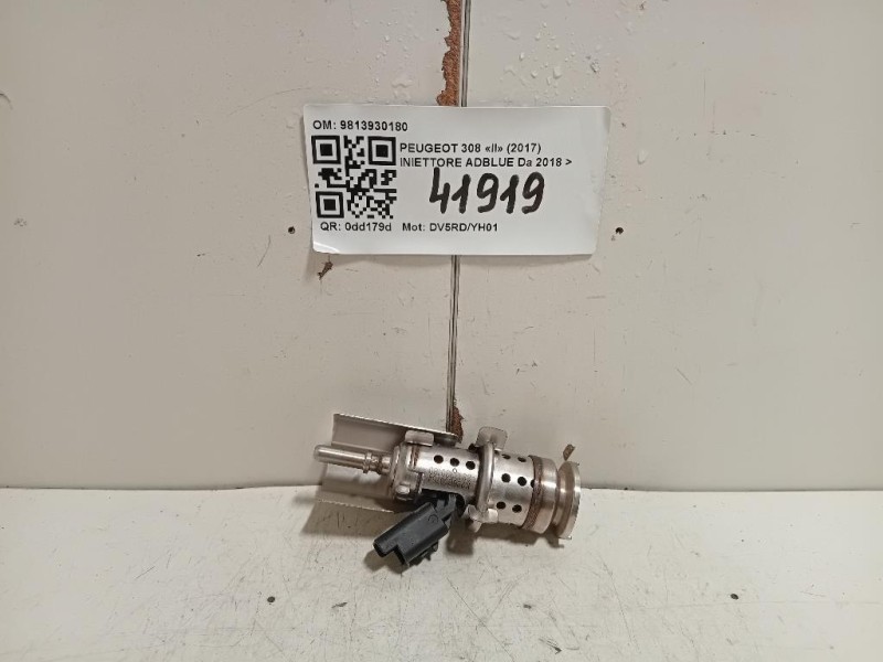 Iniettore Adblue 9813930180 Peugeot 308 II 2017