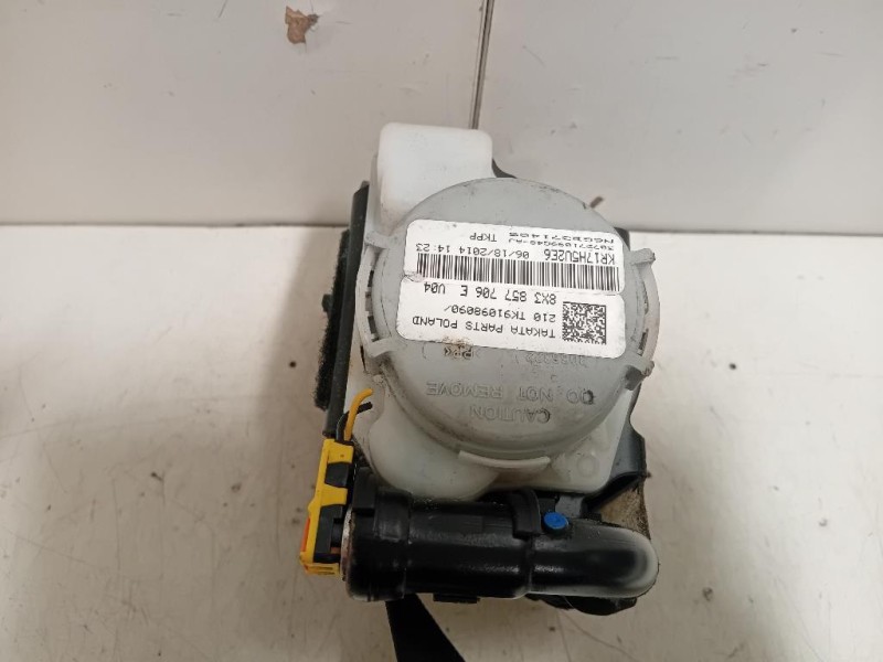 Cintura DI Sicurezza Sedile ANT DX 8X3 857 706 E Audi A1 8XA Sportback 2012