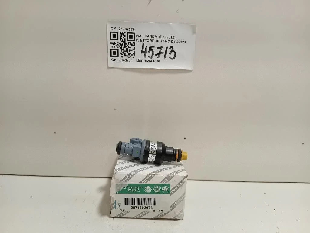 Iniettore Metano 71792976 Fiat Panda III 2012