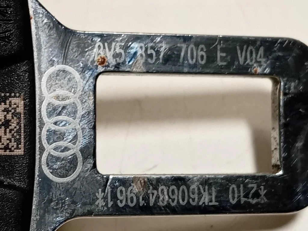 Cintura DI Sicurezza Sedile ANT DX 8V5857706E Audi A3 8P1 2004