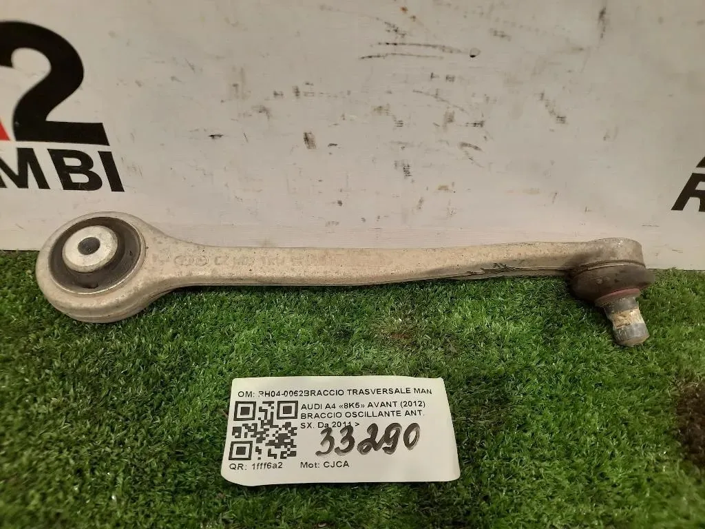 Braccio Oscillante ANT SX RH04-0062BRACCIO TRASVERSALE MANUBRIO Audi A4 8K5 Avant 2012