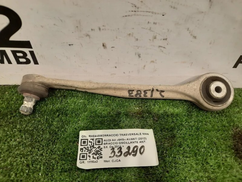 Braccio Oscillante ANT SX RH04-0062BRACCIO TRASVERSALE MANUBRIO Audi A4 8K5 Avant 2012