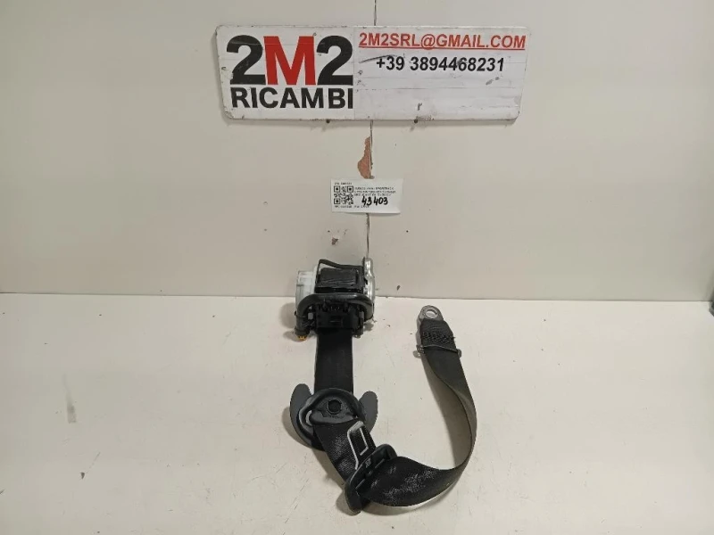 Cintura DI Sicurezza Sedile ANT DX 3066322 Audi A3 8VA Sportback 2012