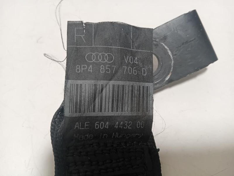 Cintura DI Sicurezza Sedile ANT DX 8P4 857 706 D Audi A3 8VA Sportback 2012