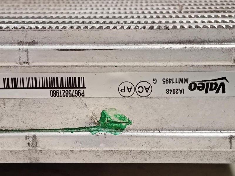Intercooler 9675627980 Citroen C4 Grand Picasso II 2016