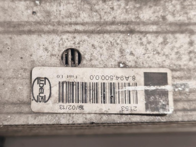 Intercooler 51887954 Fiat 500L 2013