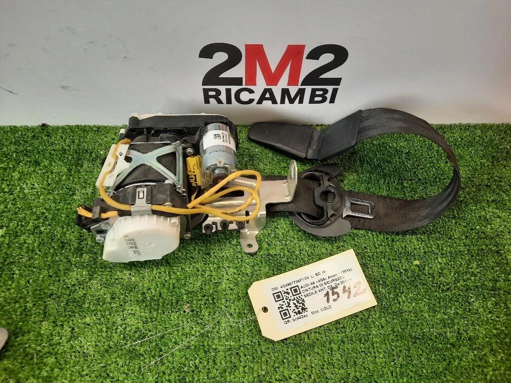 Cintura DI Sicurezza Sedile ANT DX 4G8857706PV04 Audi A6 4G5 Avant 2012