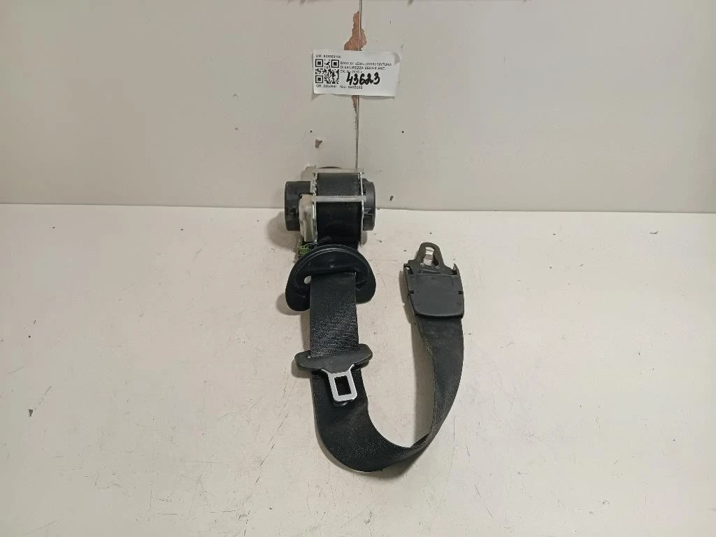 Cintura DI Sicurezza Sedile ANT DX 628900100 Bmw X1 E84 2010