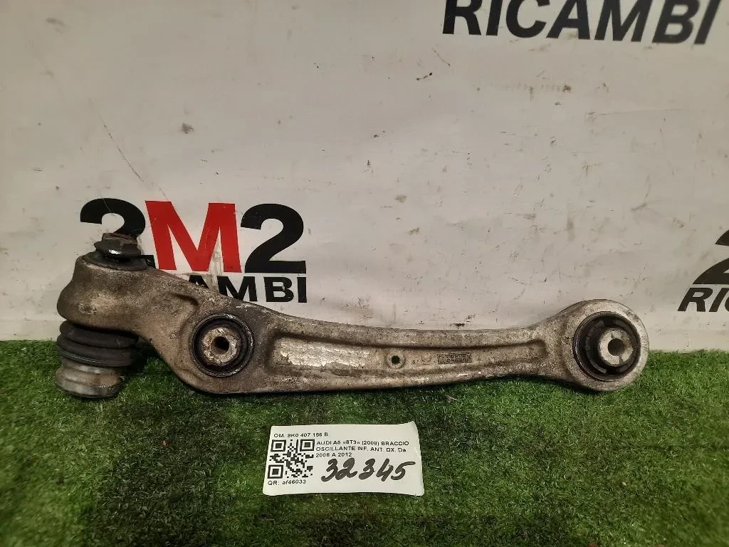 Braccio Oscillante INF ANT DX 8K0 407 156 B Audi A5 8T3 2008