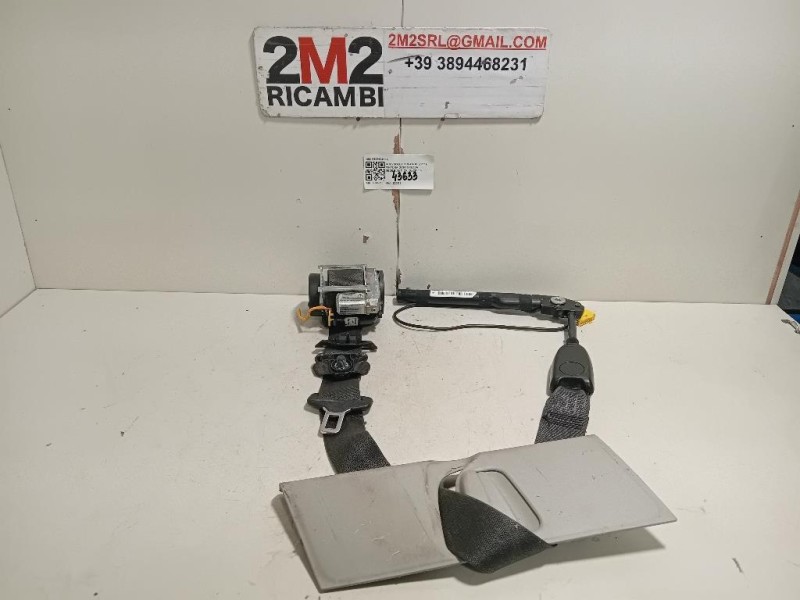 Cintura DI Sicurezza Sedile ANT DX 619668400A Chevrolet Orlando 2011